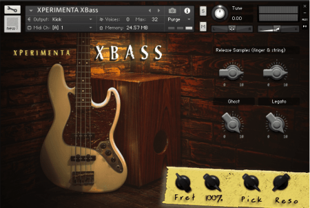 XPERIMENTA XBass v2.1 KONTAKT